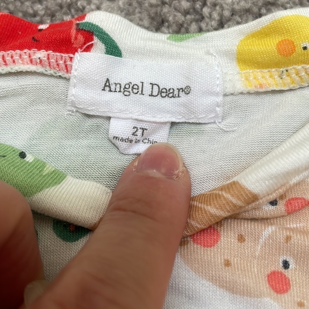 Angel Dear Veggie Pajamas - Picture 3 of 9
